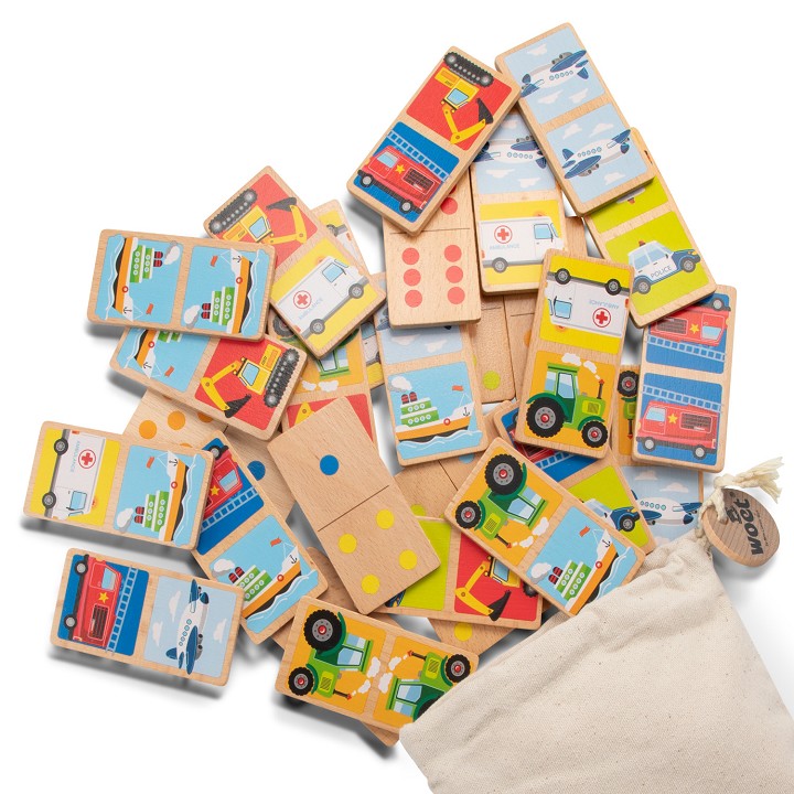 Domino game - vehicles